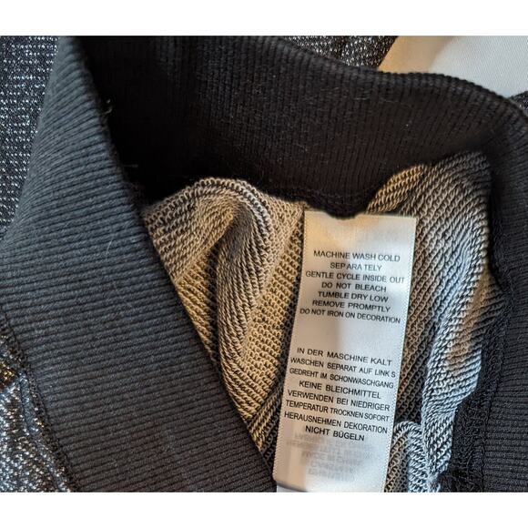 True Religion Girls Black Sparkle Leggings Jogger Pants - Picture 6 of 7